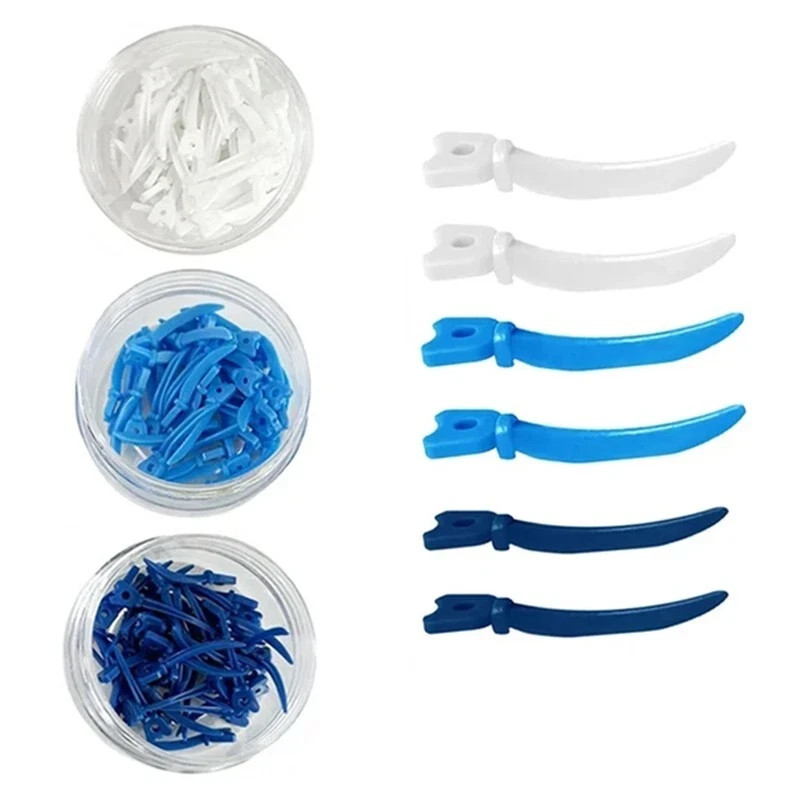 Dental Sectional Matrix Bands Ring Matrix System Clamp Plastic Tulwar Wedges Set