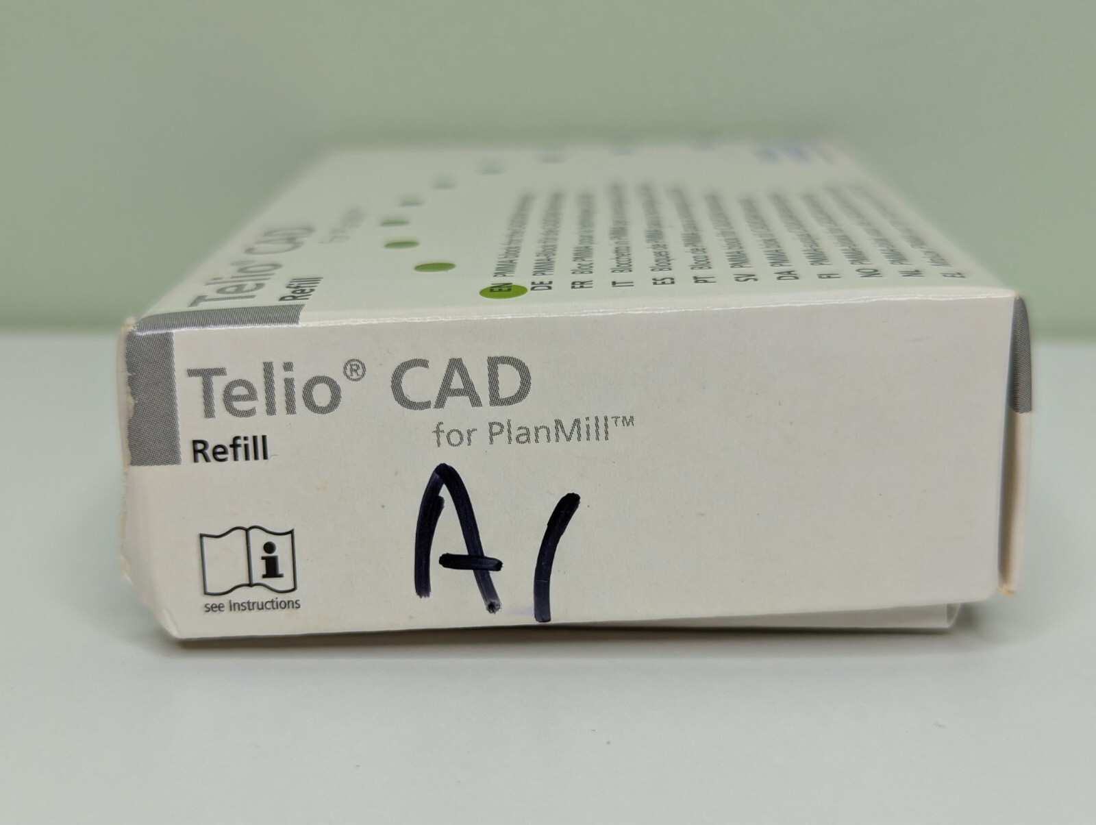 Telio CAD Planmill LT A1/B55 Ivoclar 1 Piece Open Box
