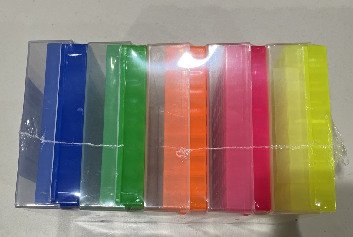Microfuge Racks with Lids – Five pack Reversible new By Laboratory Product Sales