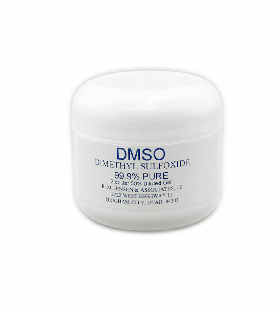 DMSO 50% GEL WITH DEIONIZED WATER 2 OZ JAR