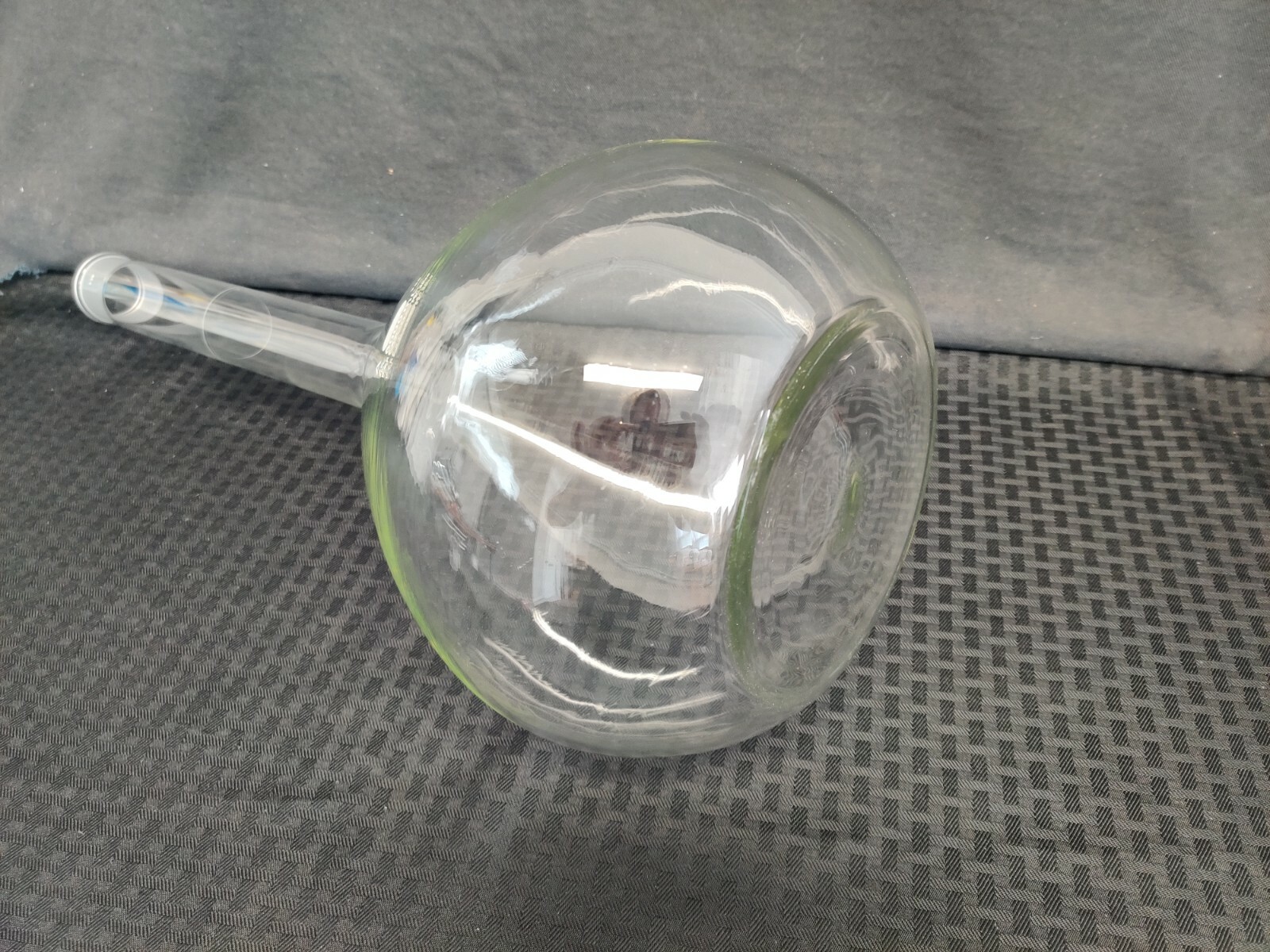 Corning PYREX Class A Glass 6000mL Volumetric Flask Long Neck #38 Stopper 5640