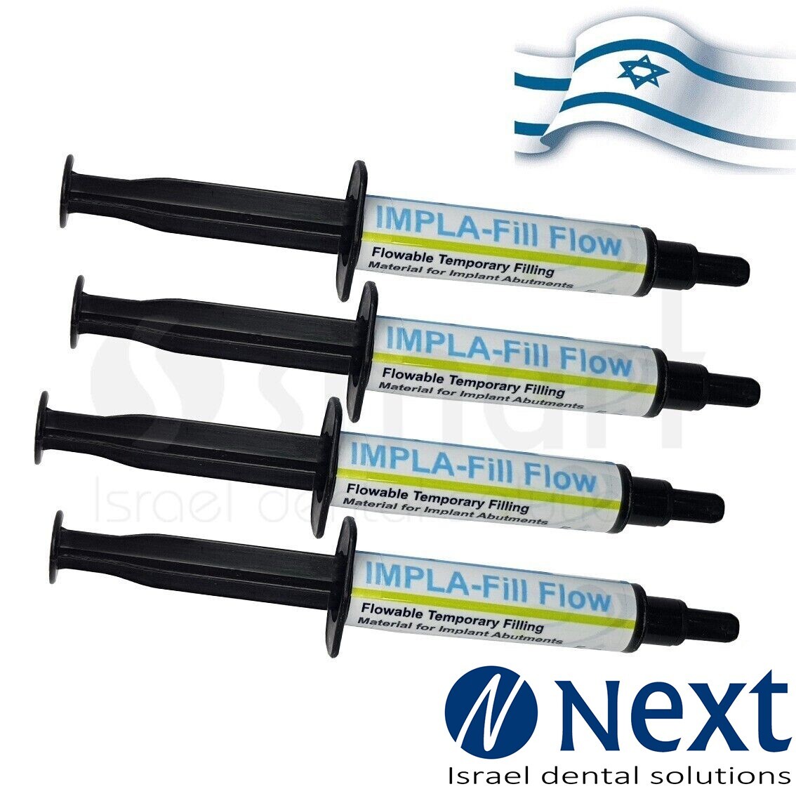 LOT x 4 Impla-Fill flow Temporary sealing material LC abutment screws 5gr Jumbo