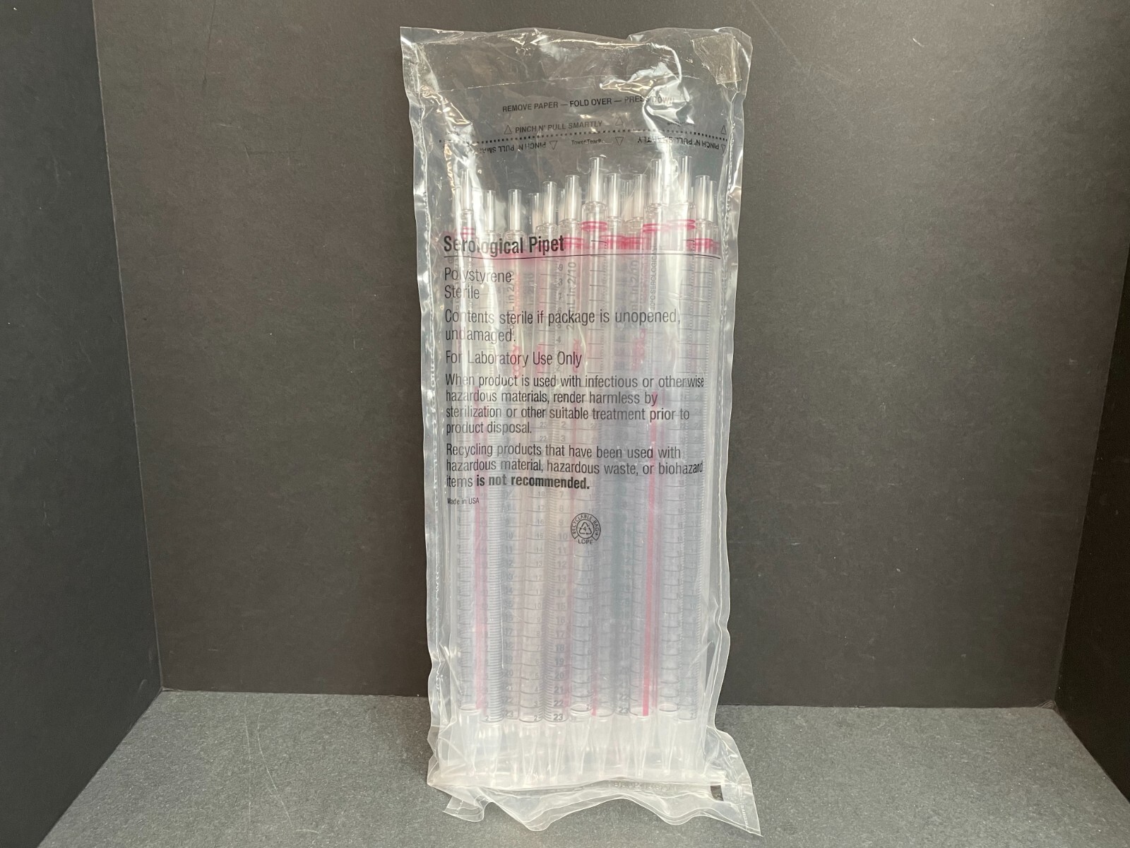 Corning Serological Pipet Stripette 25 ml PS Pack of 25 Pipettes