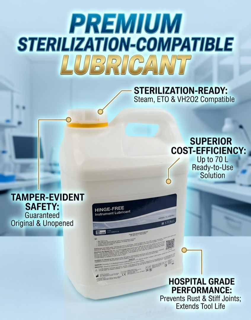 Steris Hinge-Free Instrument Lubricant 10L Medical Equipment Cleaner