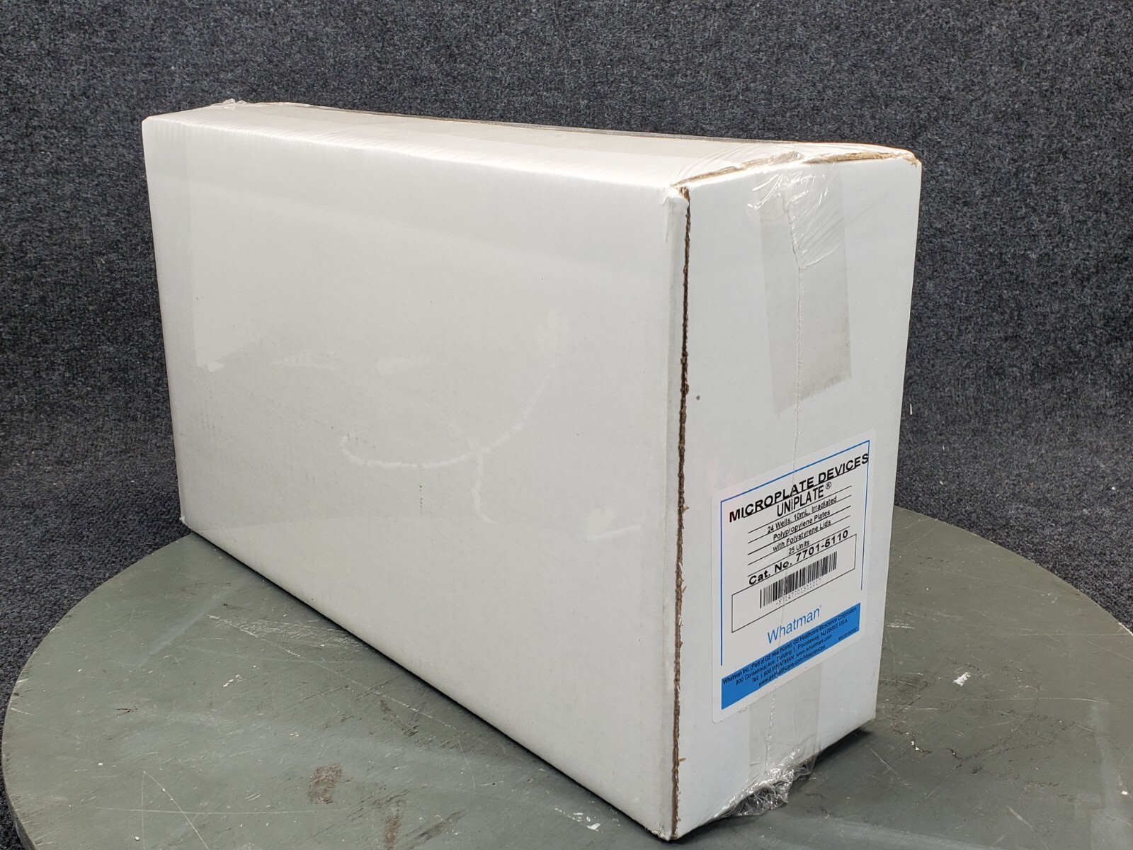 WHATMAN 7701-5110 UNIPLATE 24-WELL MICROPLATES w/ LIDS 10mL *NEW, SEALED*