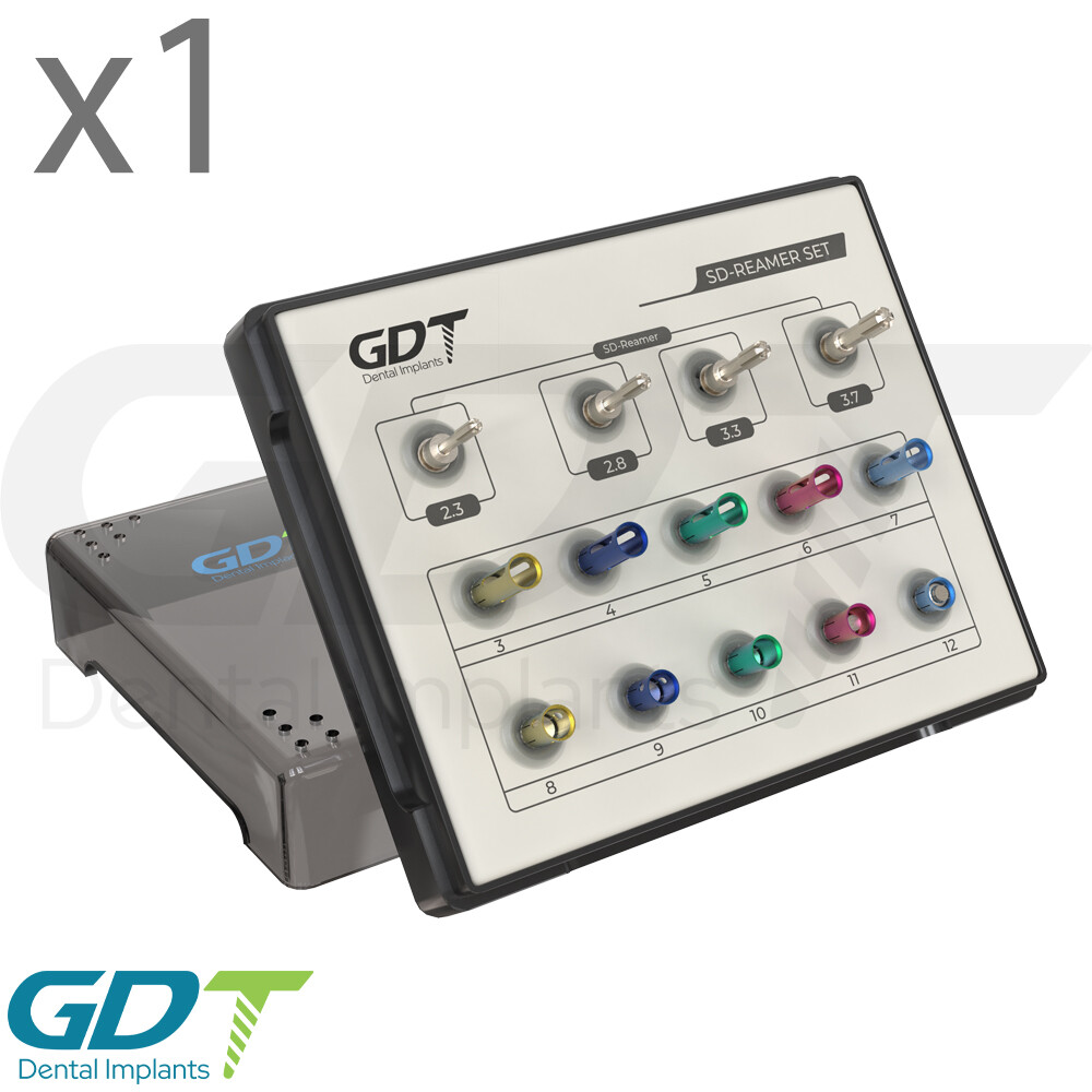 GDT SD-Reamer Set Box Dental Instrument Tool Drills Stopper TOCA Components