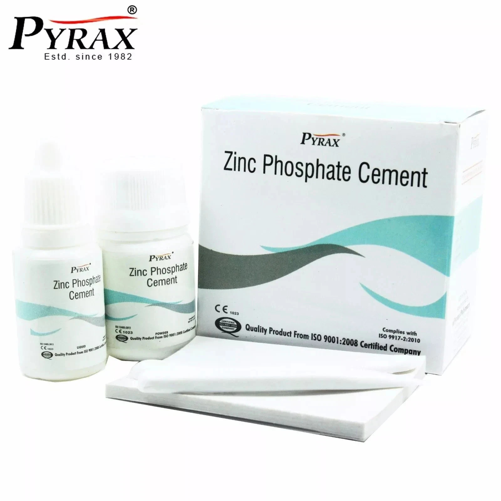 Dental Zinc Phosphate Cement Permanent Tooth Filling Fixation kit BY PYRAX