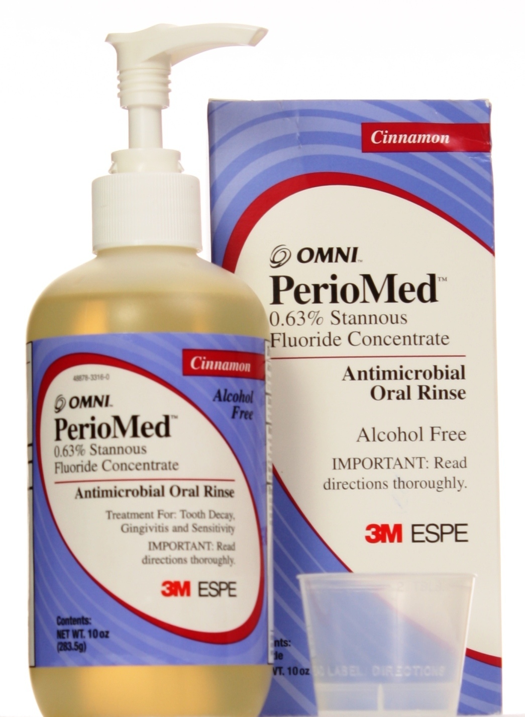 3M ESPE PerioMed 0.63% Fluoride Antimicrobial Oral Rinse Mouthwash – ALL FLAVORS