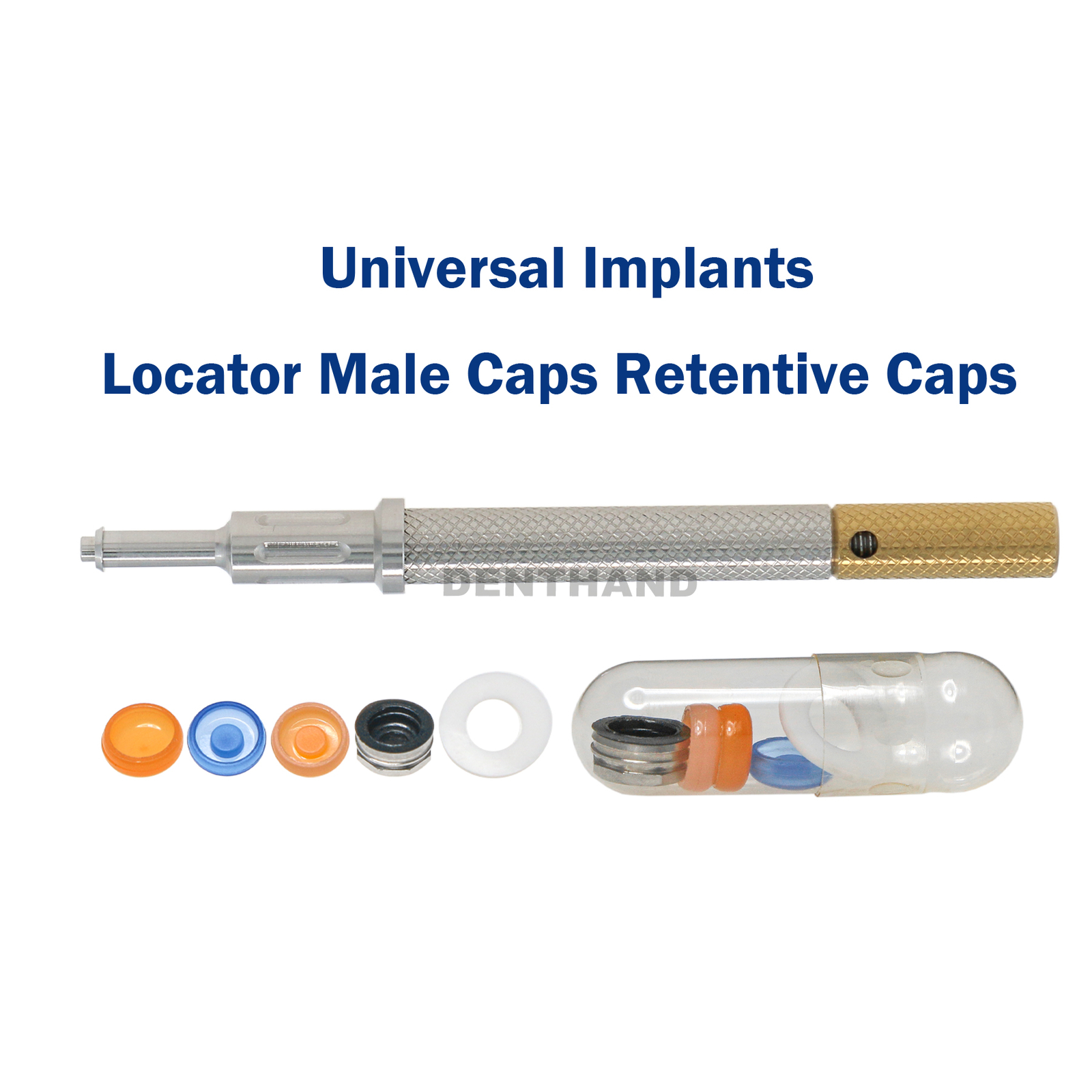 US Implant Retention Caps Insertion Extraction Tool Remove Core Tool Universal