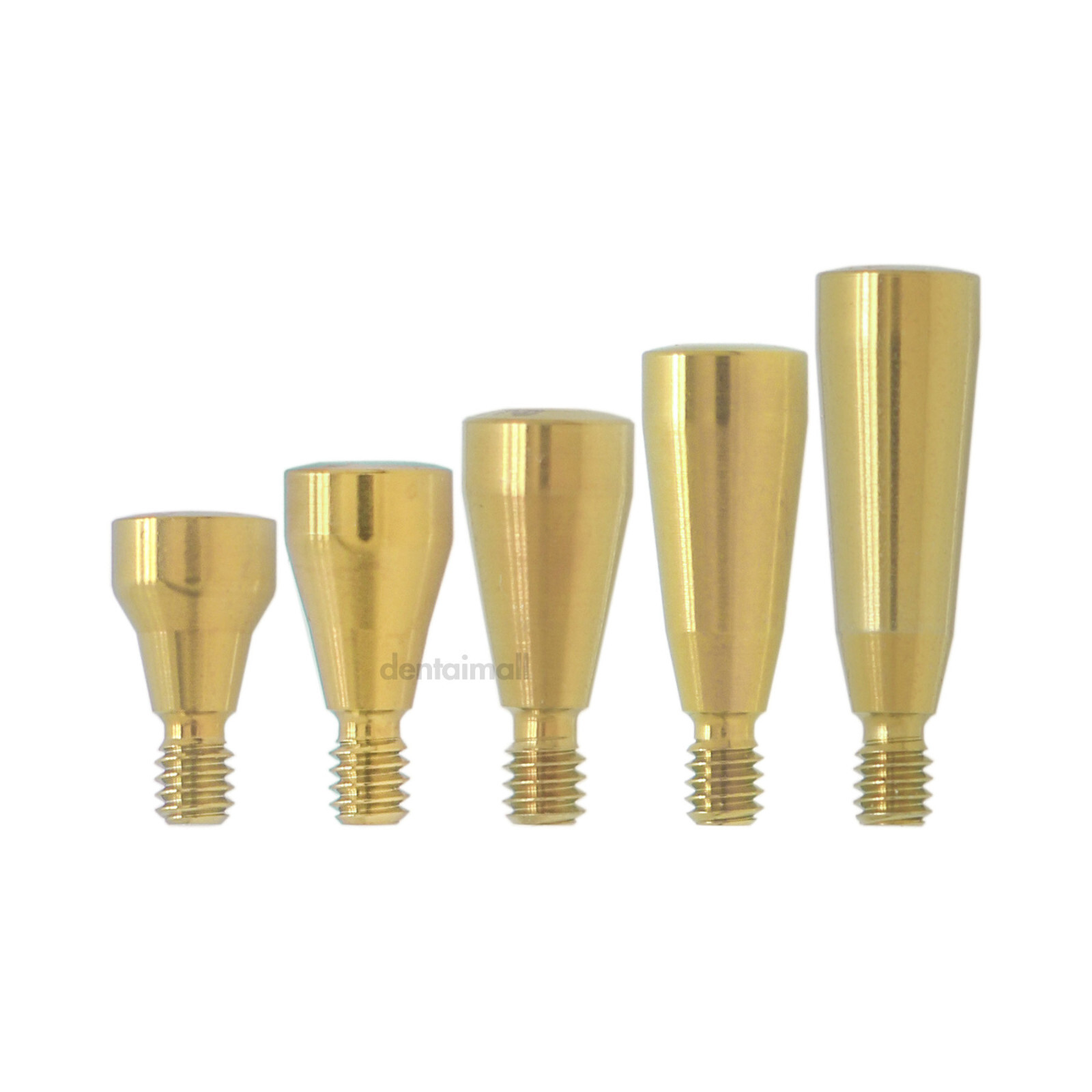Dental Healing Abutment Lab Analog Mini Regular Platform Fits Osstem Hiossen