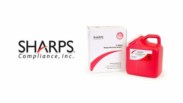 Sharps 2 Gallon Disposal System – Includes PREPAID Return Mail “FREE SHIPPING”