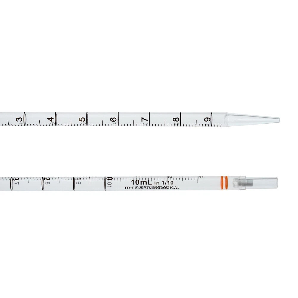 70 Ct VWR 10mL Serological Pipet 10in 1/10mL / Non-Pyrogenic Sterile #89130-898