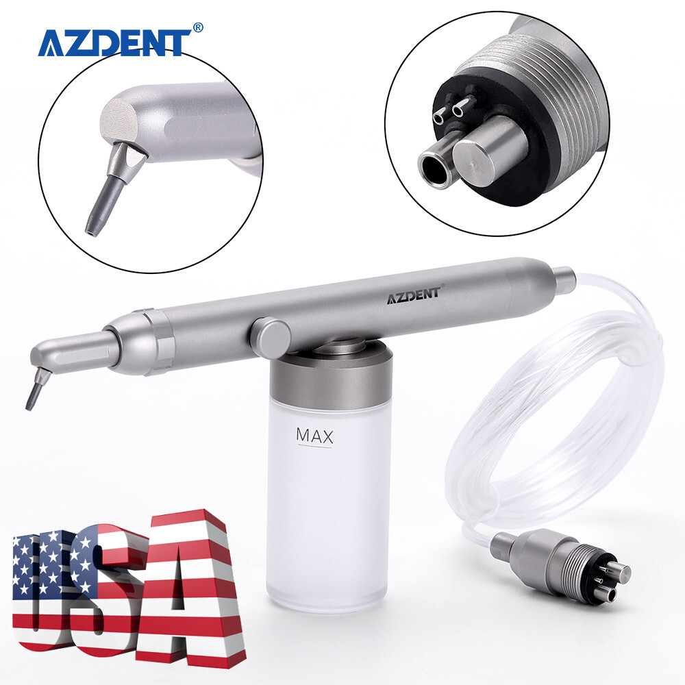 Dental Alumina Air Abrasion Polisher Microetcher Sandblasting Handpiece 4H USA