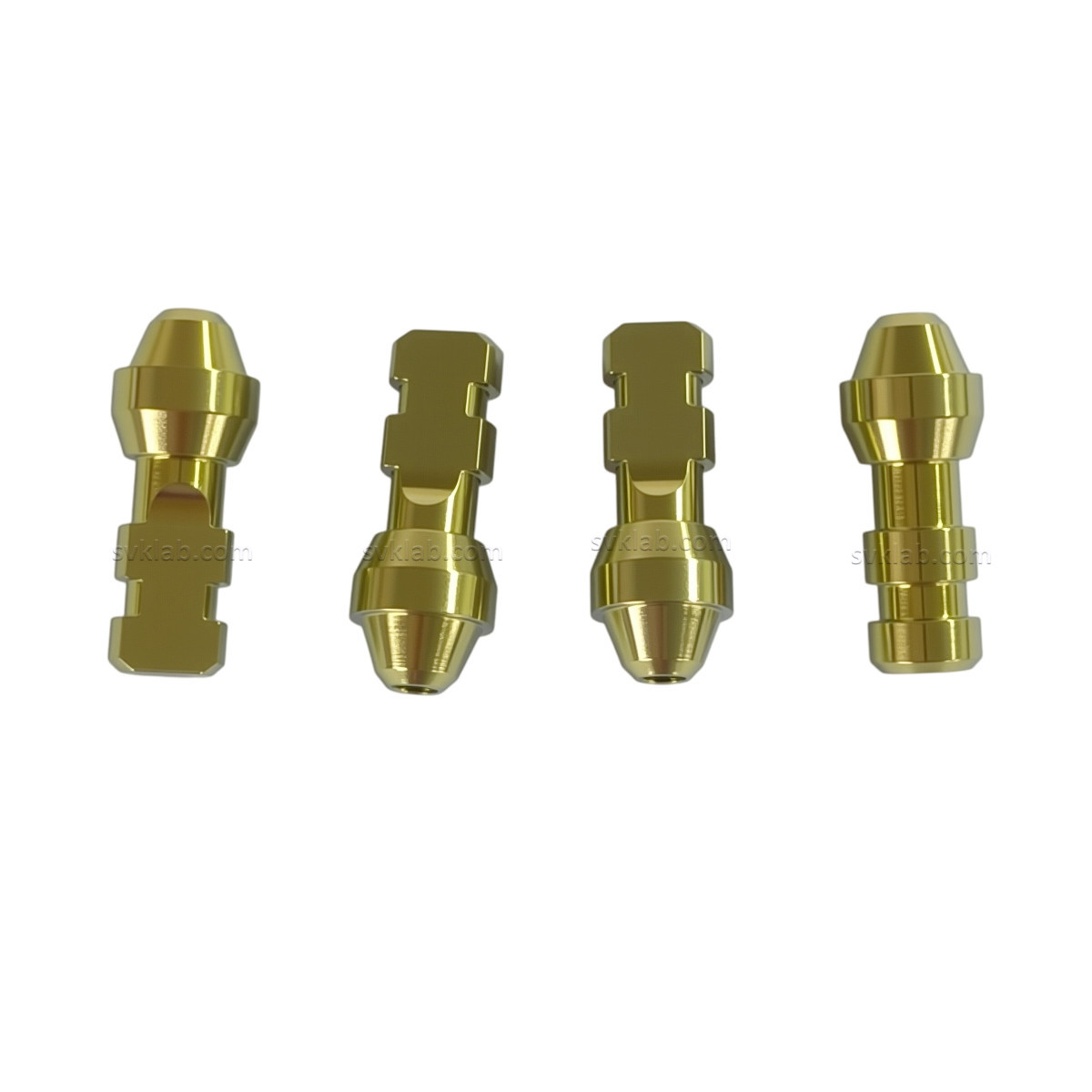 5pcs Multi Unit Analog compatible MIS Seven for Dental Lab replica