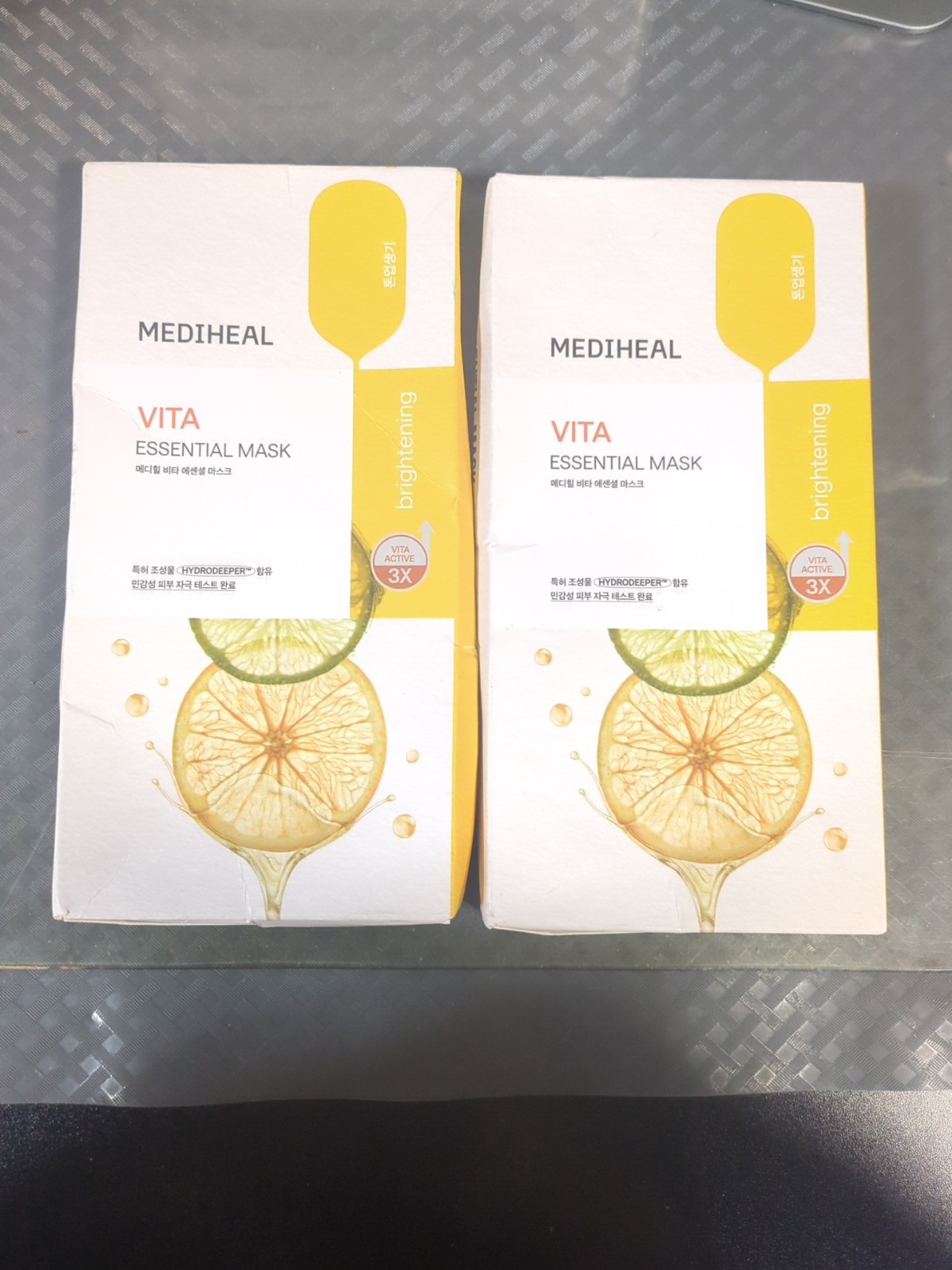 Mediheal Vita Essential Face Masks 8 Packs – Brightening Sheet Mask #98