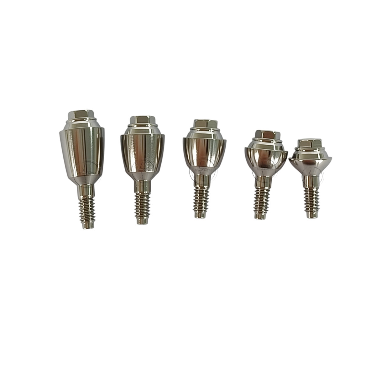 20 pcs Multi unit Straight abutment MU abutment fit to MIS Seven NP SP WP
