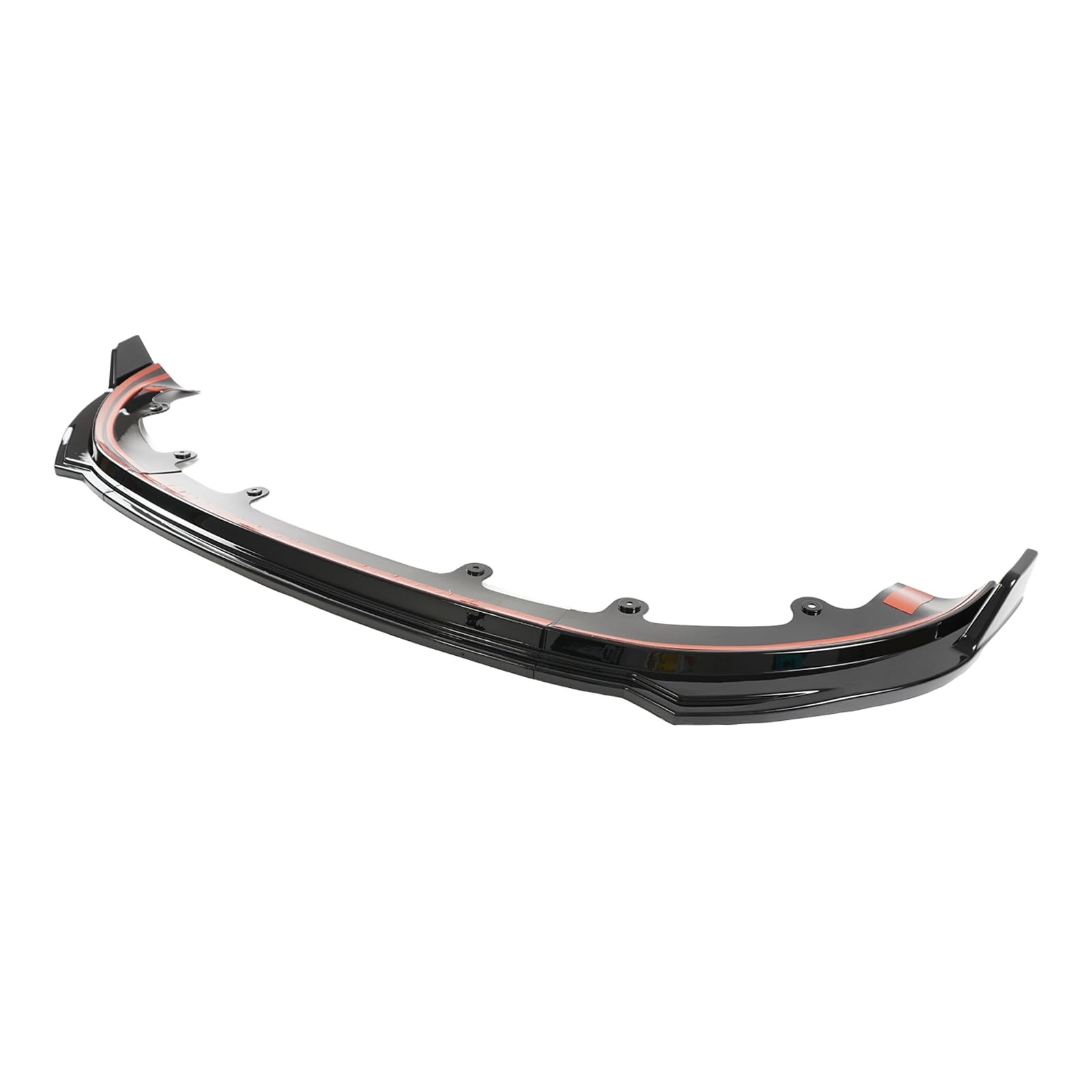 Front Bumper Lip Spoiler for Model Y Juniper 2025 3PCS ABS Plastic Glossy Black