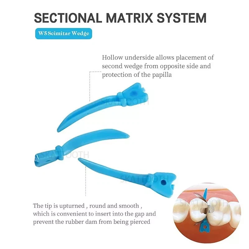 Dental Sectional Contoured Matrice Matrix Bands Ring Fit Palodent V3 Garrison