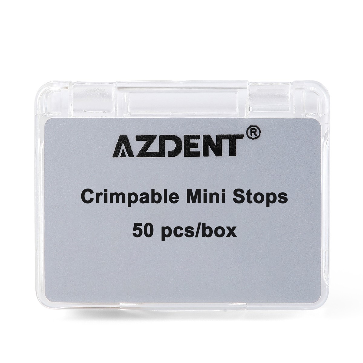 AZDENT Topes Prensables Mini/ Split Universales para Ortodoncia Dental 50pcs/box