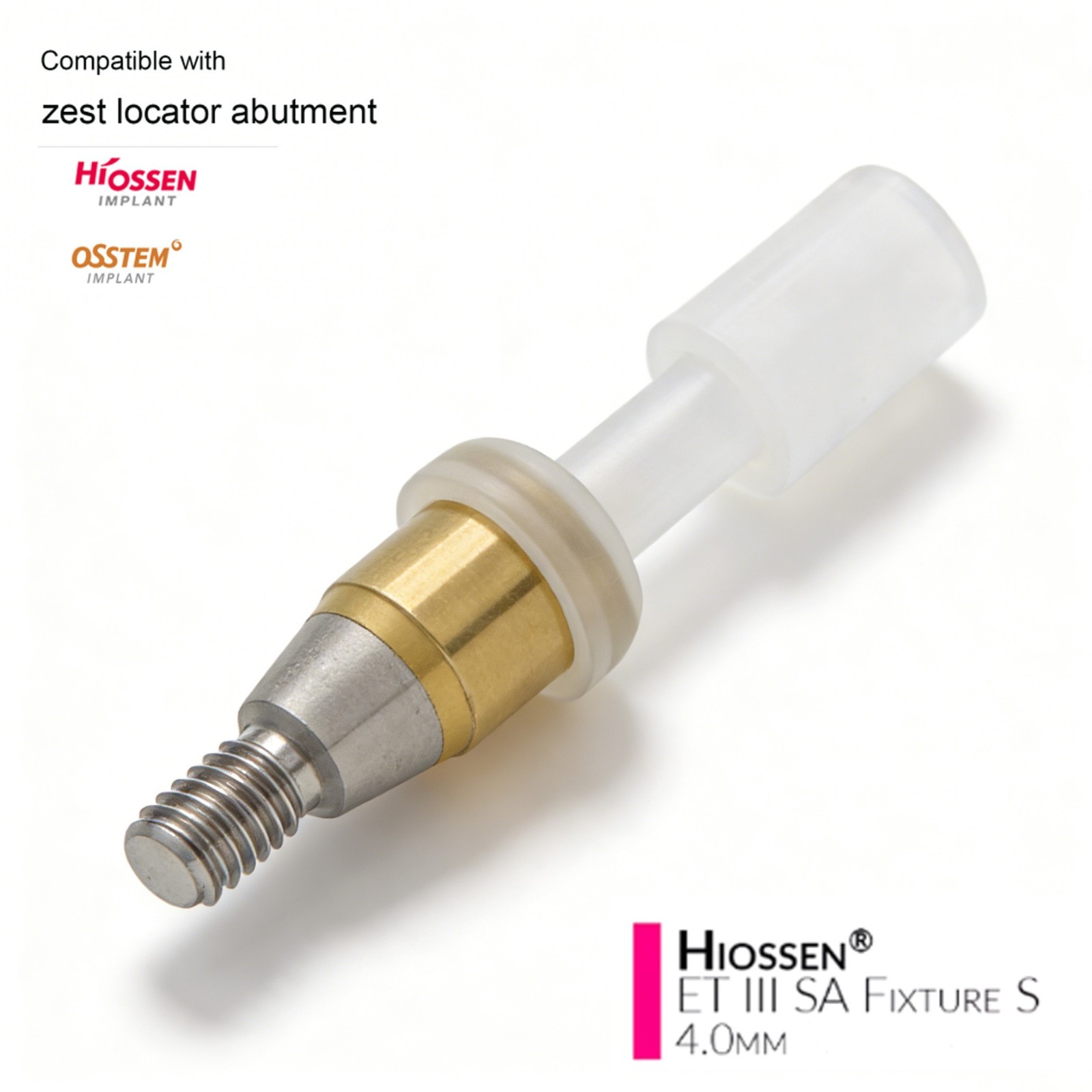 US Dental Zest locator Regular Platform fit Hiossen ET φ 4.0/4.5/5.0mm Implants
