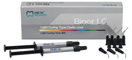 Meta Biomed Biner LC DENTAL Light Curing type cavity liner Base