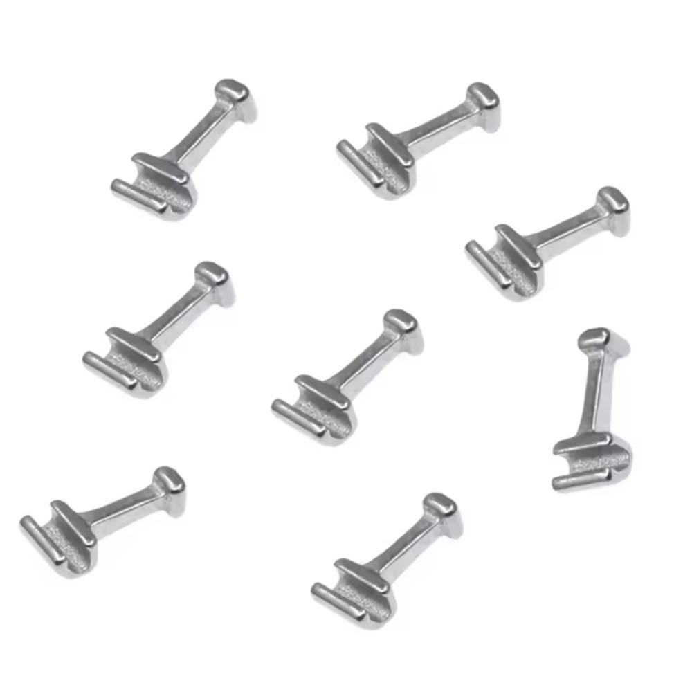 Dental Orthodontic Crimpable Hook Long/Medium/Short Stainless Steel 10pcs/pack