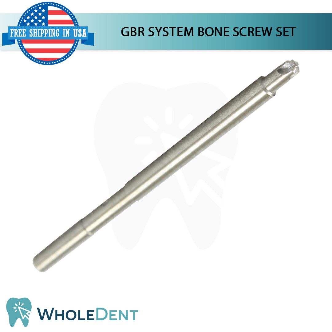 GBR System Driver Handle Screw Set 20pcs Mesh Membrane Fixation, Dental Guided