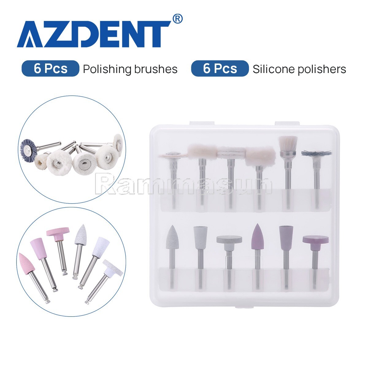 Dental Composite Polishing Kit RA Finishing&Polishing For Low Speed Handpiece