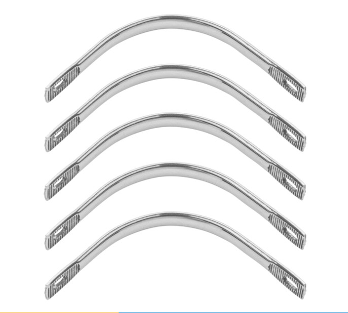 20Pieces Dental Instrument Lingual Bars Lower Large Size Stainless Steel Bars