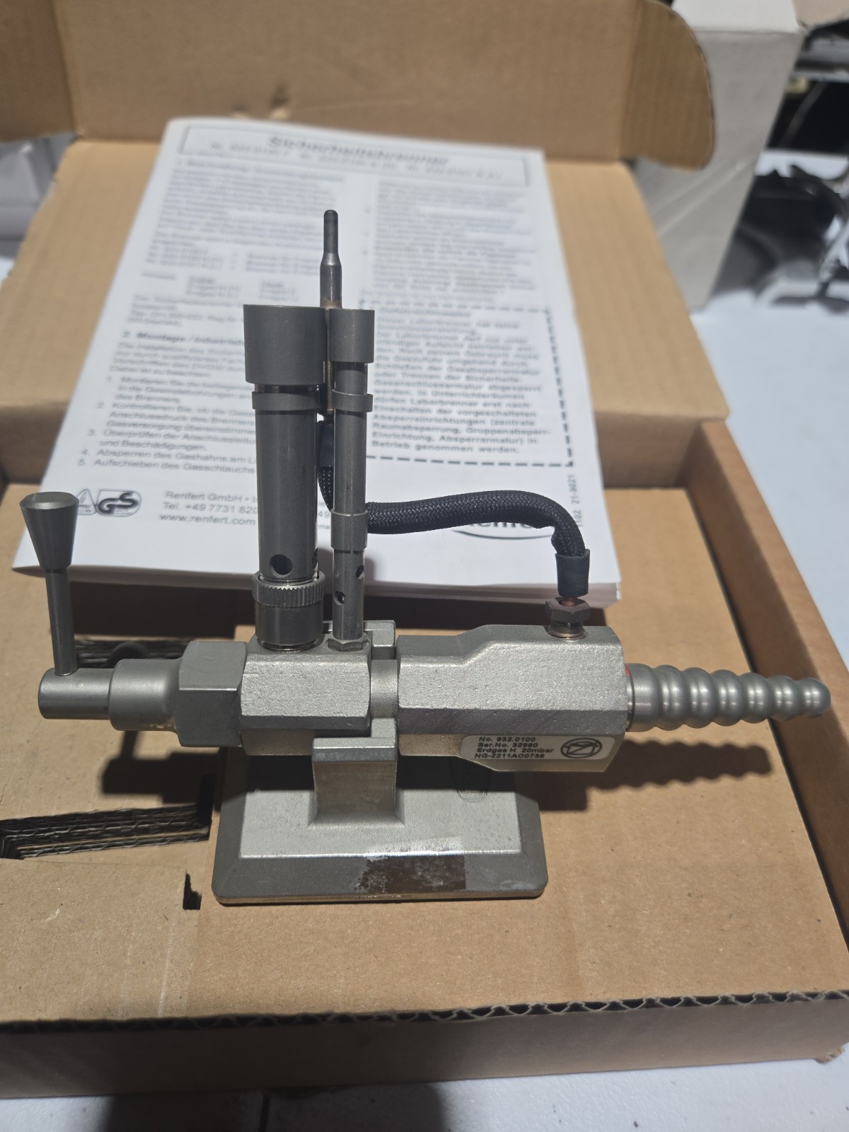 Dental Lab Renfert Bijou 90 Bunsen burner