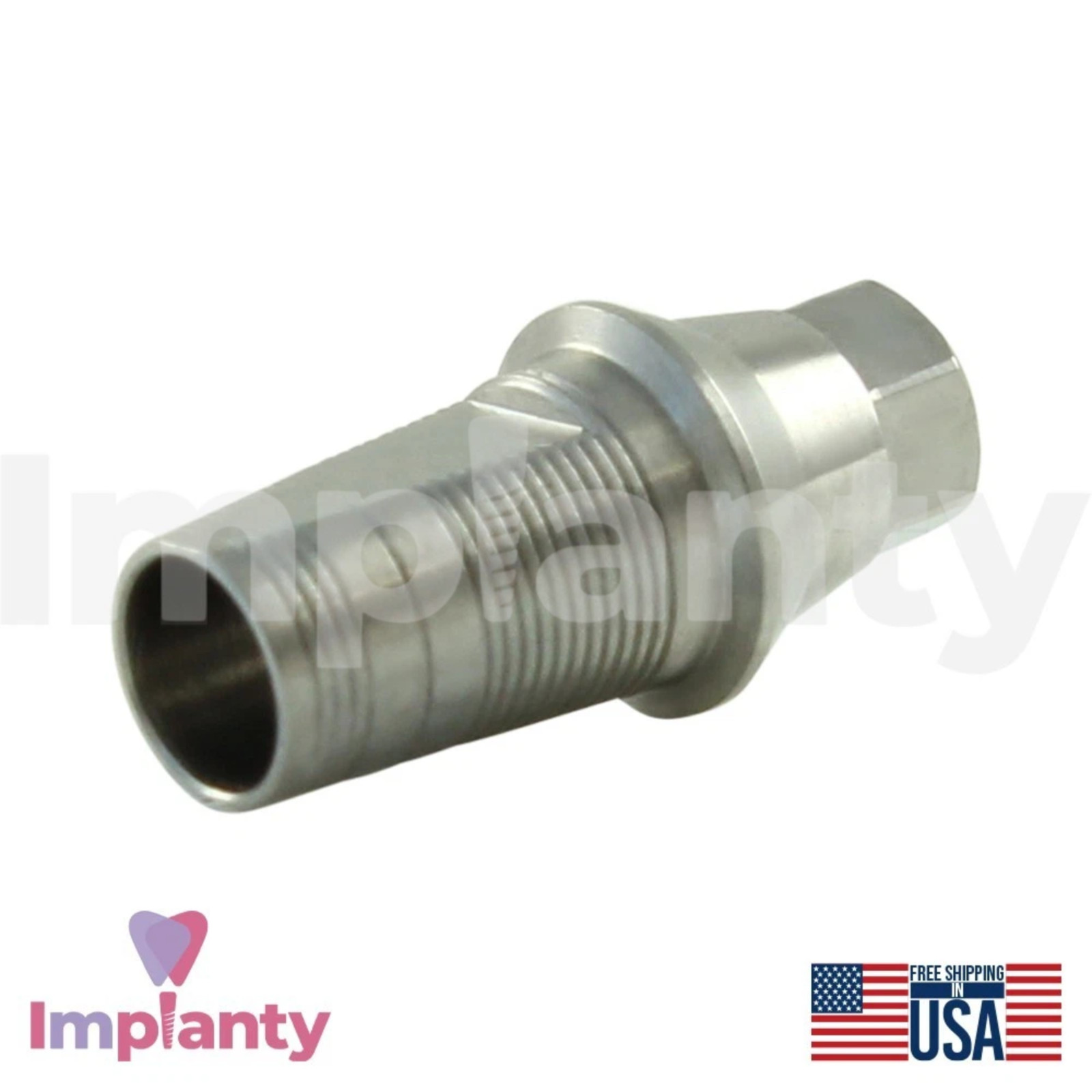 5x 0sstem TS Compatible 2.5mm Regular Platform Dental CAD/CAM Titanium Base