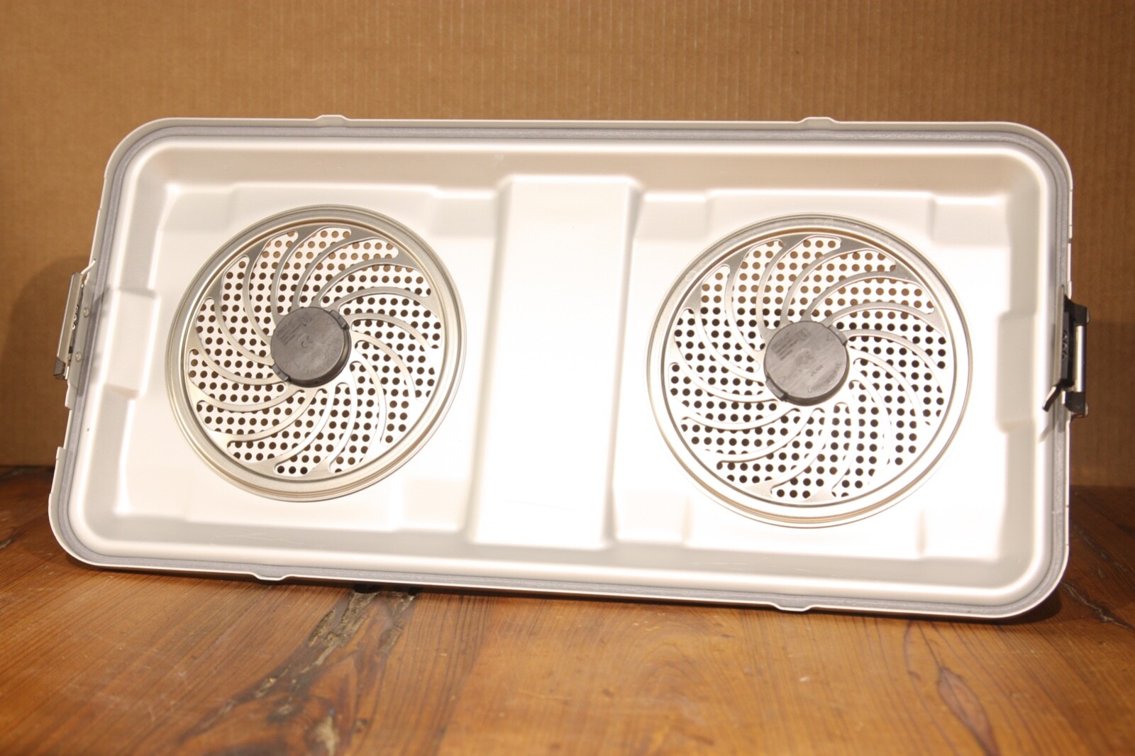 Aesculap SterilContainer Sterilization Silver Lid & Basket JN440 JK489 JF223R