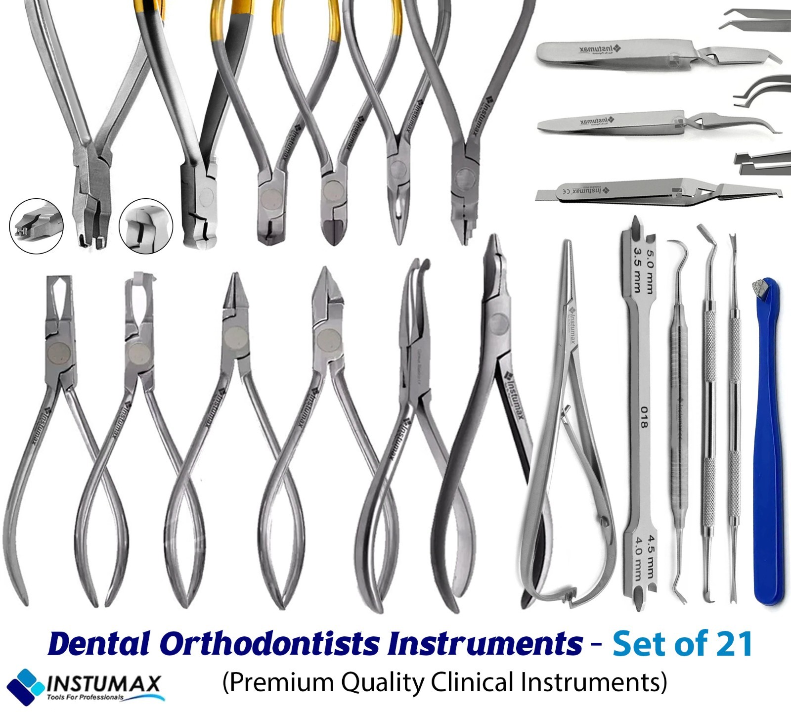 Alicates Dentales Ortodóncicos – Cortadores, Sostenes y Pinzas para Brackets