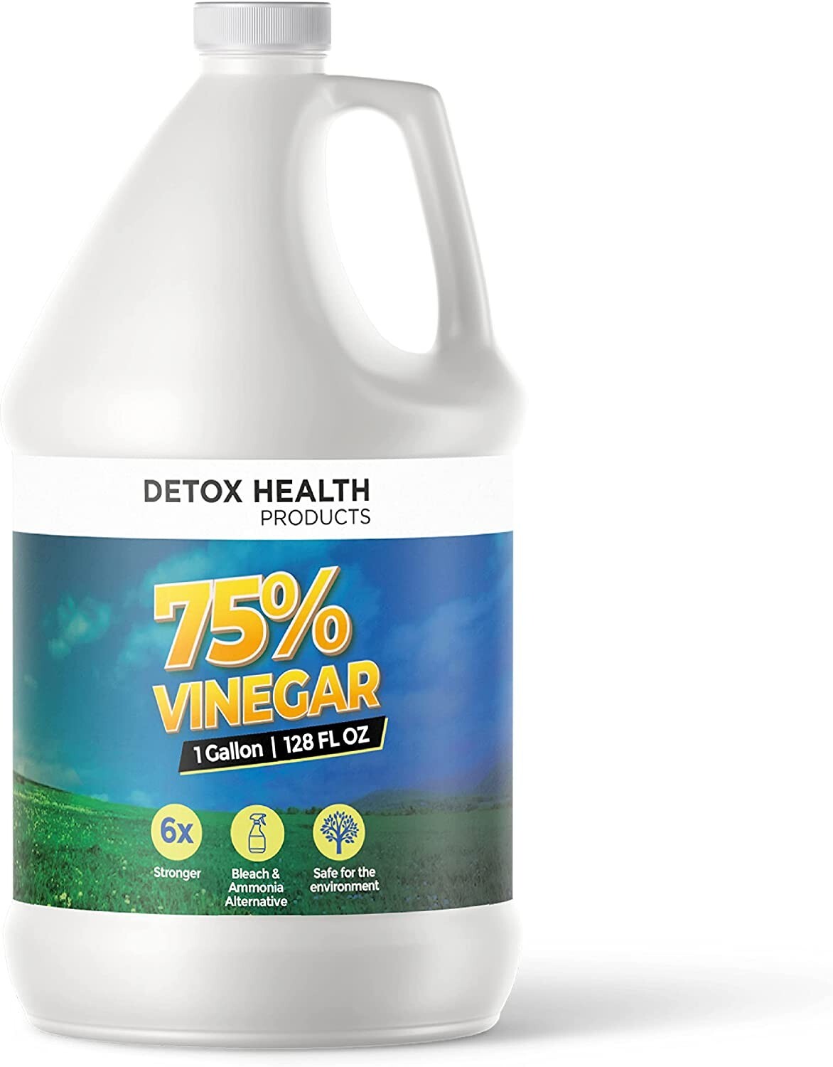 75% Vinegar ~~ 1 Gallon ~~ Stellar Chemical Corp ~~ Concentrated Cleaner