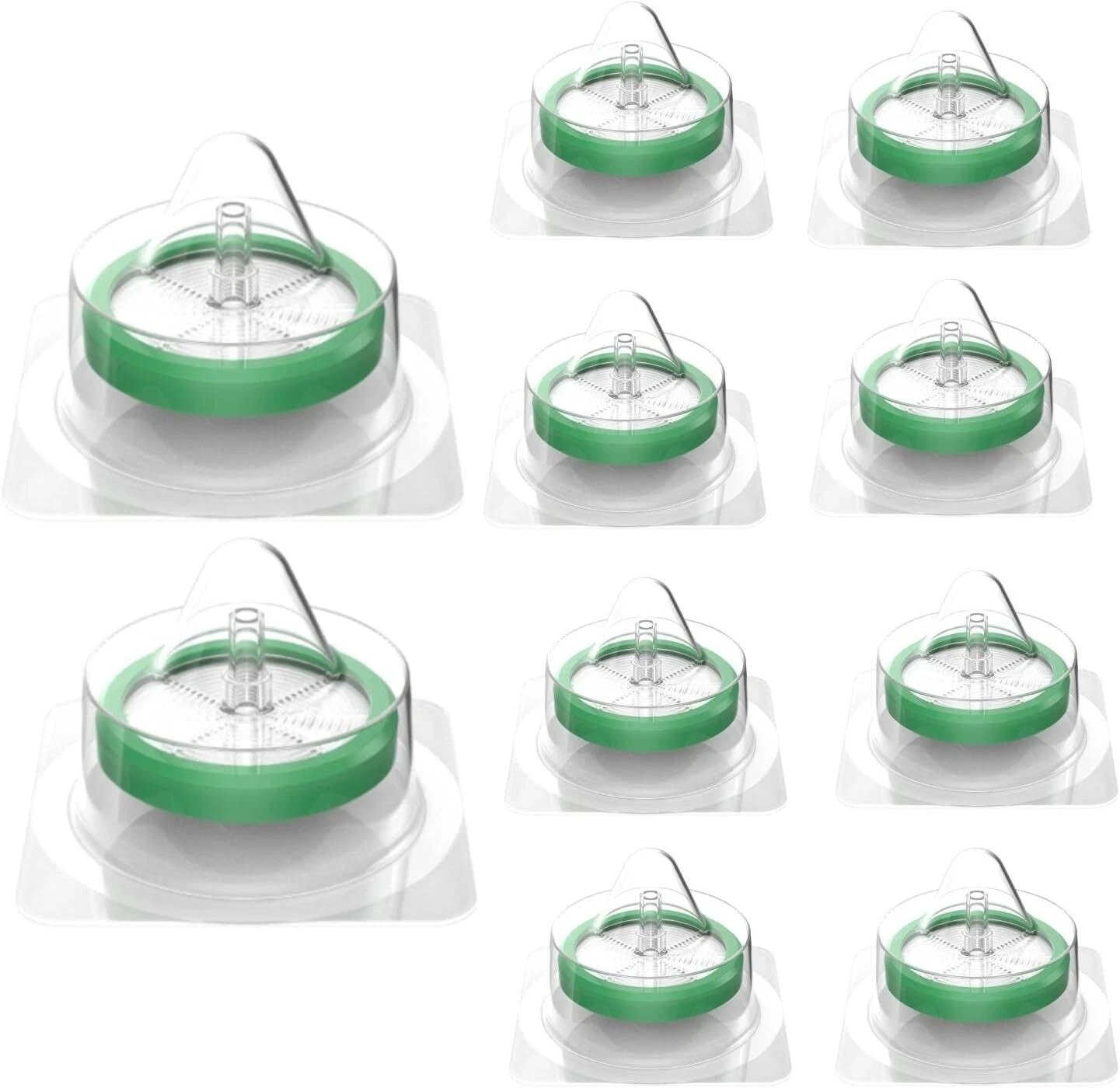100pcs Lab PES STERILE Syringe Filter 33mm Diameter 0.22μm Pore Size Hydrophilic