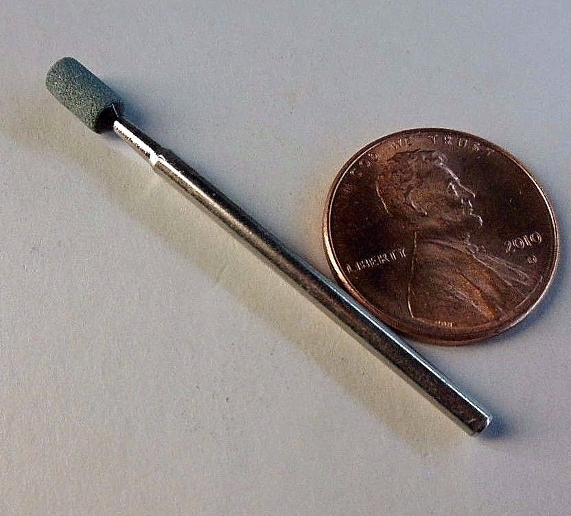 DENTAL LAB #40 GREEN MOUNTED STONES FOR ALLOYS, PORCELAIN & COMPOSITES 100 PKG.