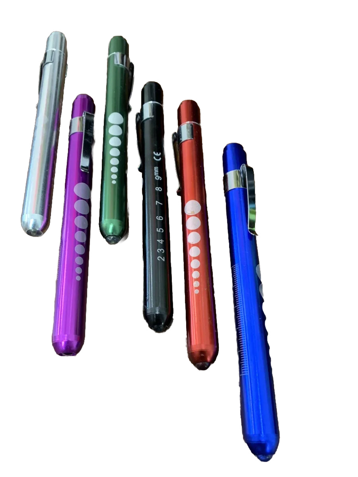 PROFESSIONAL PENLIGHT REUSABLE EACH WITH AA BATTERY AND PUPIL GAUGE.