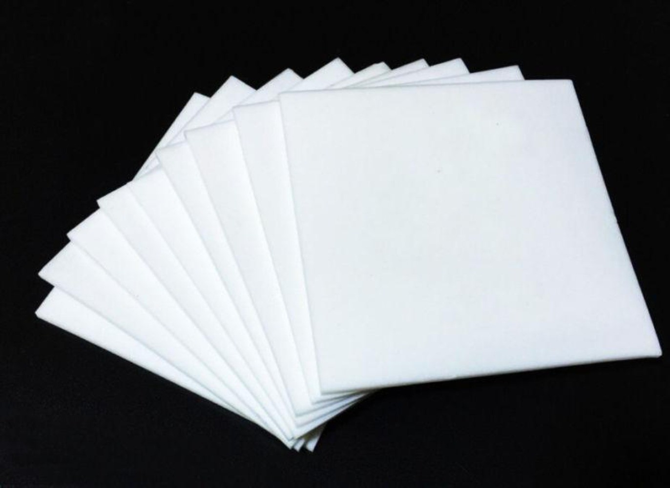 PTFE Film Sheet Plate Thickness 0.5mm 1mm 2mm 3mm 4mm 5mm 6mm 8mm 12mm 15mm 25mm