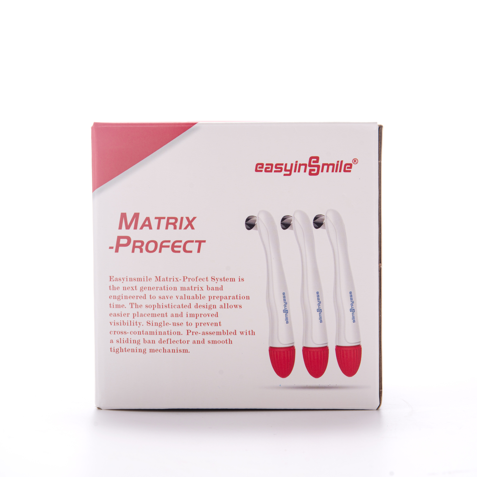 Dental Matrix Bands Adjust Preformed Pro Matrix Bands Curve 4.5/6mm 10Pcs W Hand