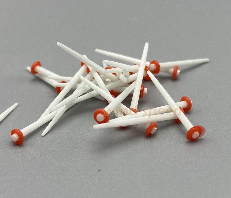 200 Pcs Dental Fiber Post Glass Teeth Restorative Screw Posts 1.2 1.4 1.6 1.8mm
