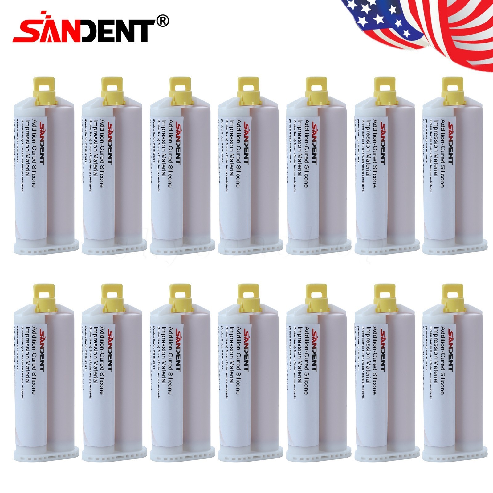 Dental LIGHT BODY FAST SET VPS Impression Material PVS 50ML, 1-100/Bx
