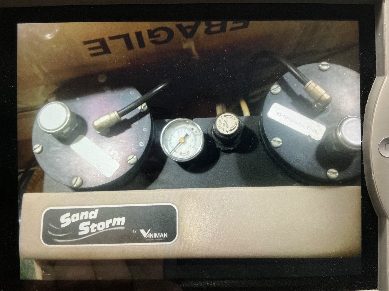 Vaniman Sandstorm dental sandblaster