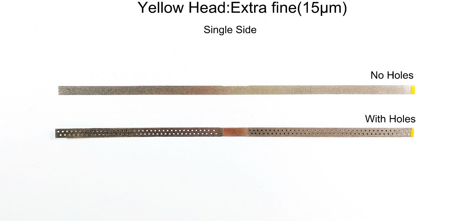 New Dental Single Side Diamond Polishing Finishing Strips Metal Polishing Sands
