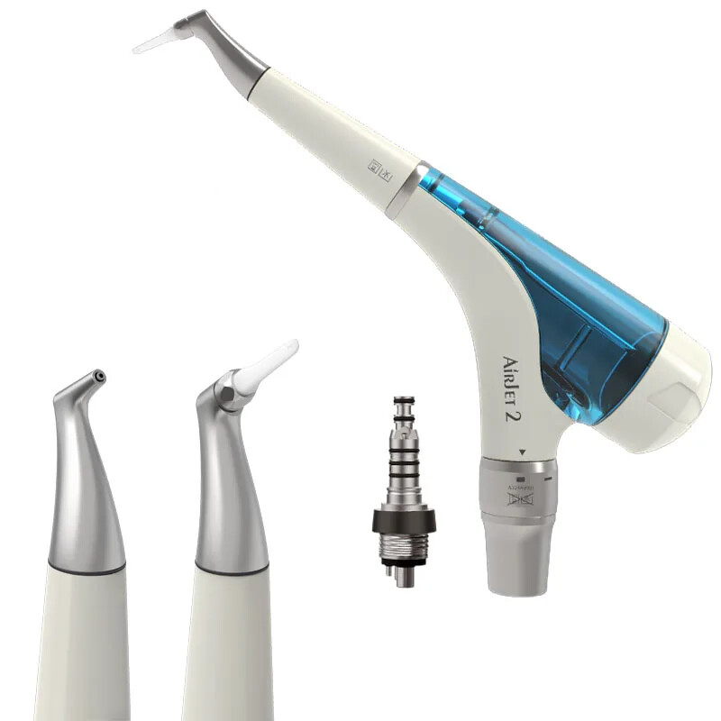 Dental Air Polisher Prophy Jet Dental Prophy Mate Air Flow 2 Nozzles Airjet2 +