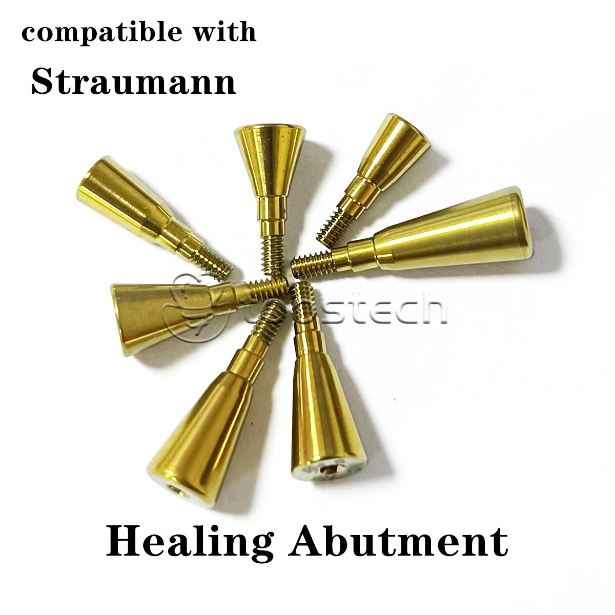 Dental Healing abutment compatible with Straumann ITI NC Platform D3.6/4.8