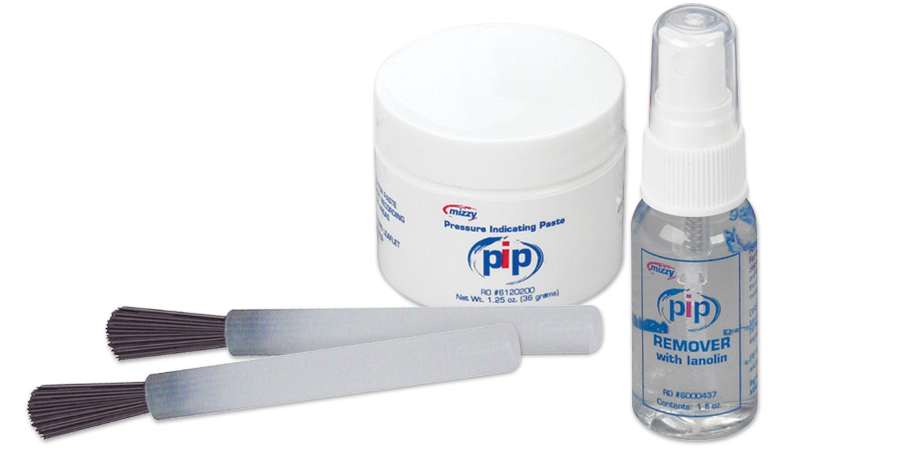 PIP Mizzy 2.25 oz. White Pressure Indicator Paste + 1 oz Remover Dental