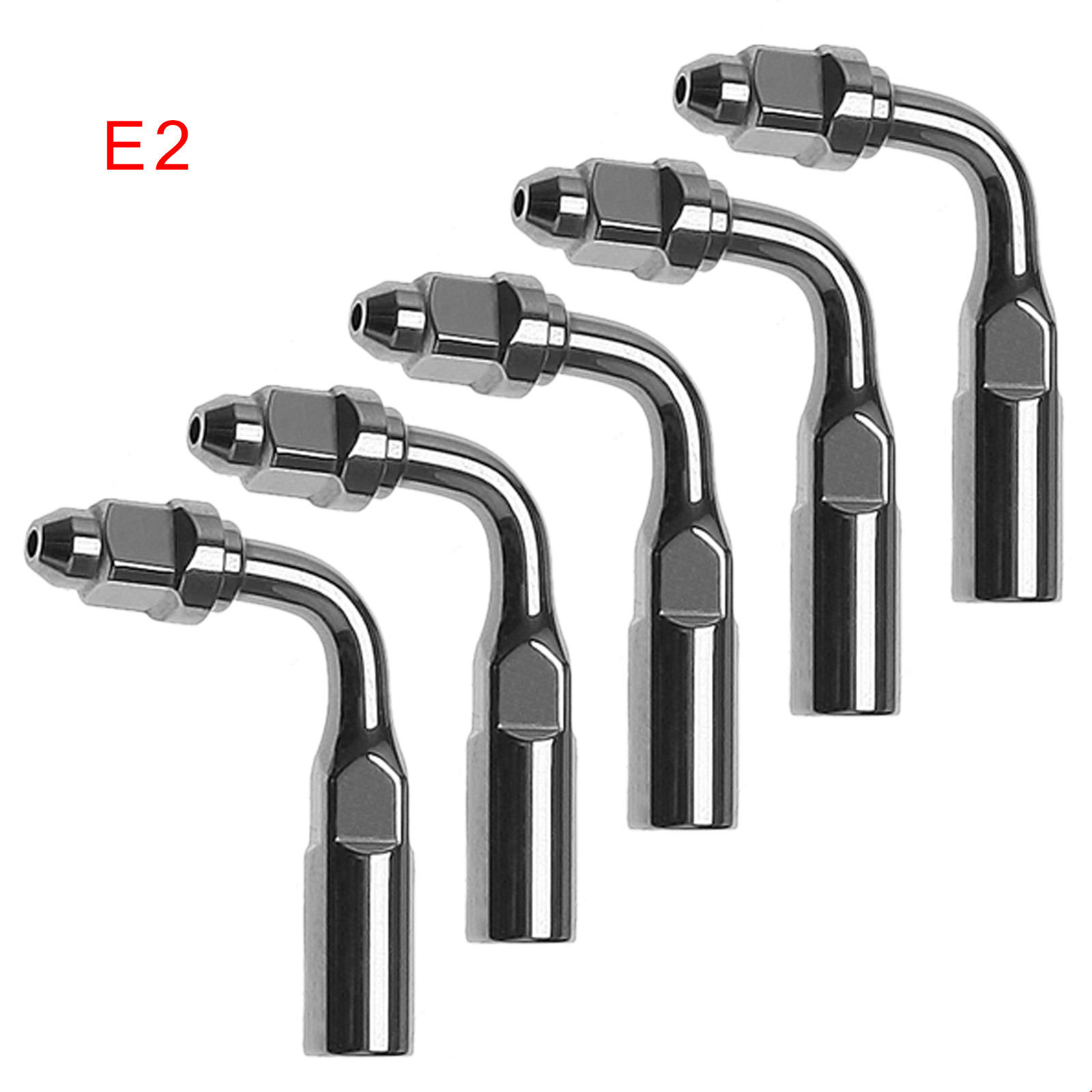 5 Dental Piezon Ultrasonic Scaler Endo File Holder Tip for EMS Woodpecker E2