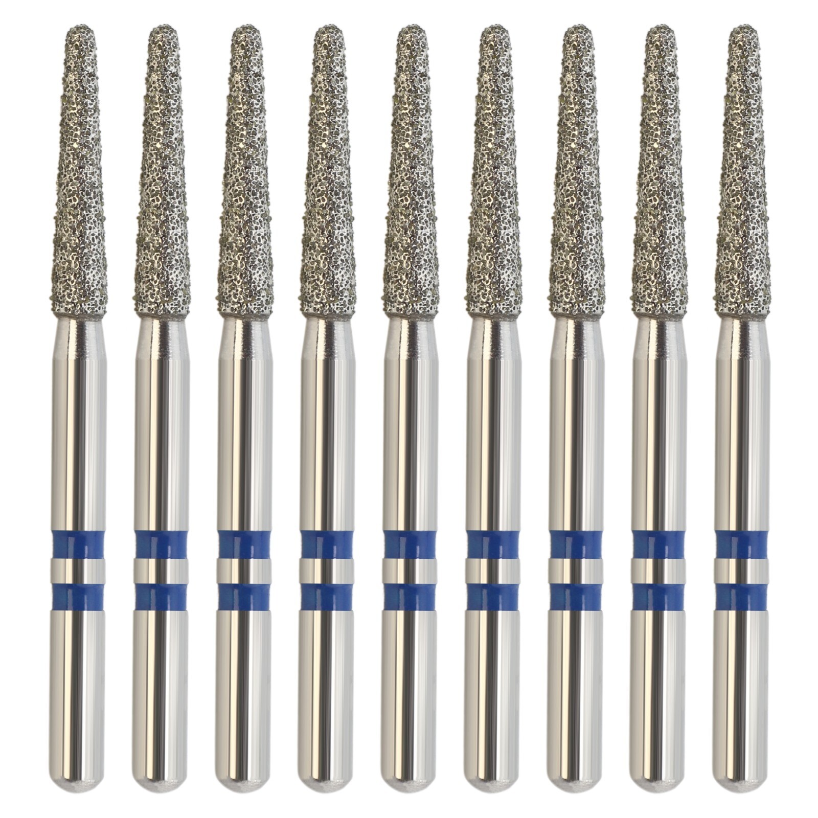 Zirconia Cutter Diamond Crown Removal Bur Round End Taper Medium Grit Z856/016M