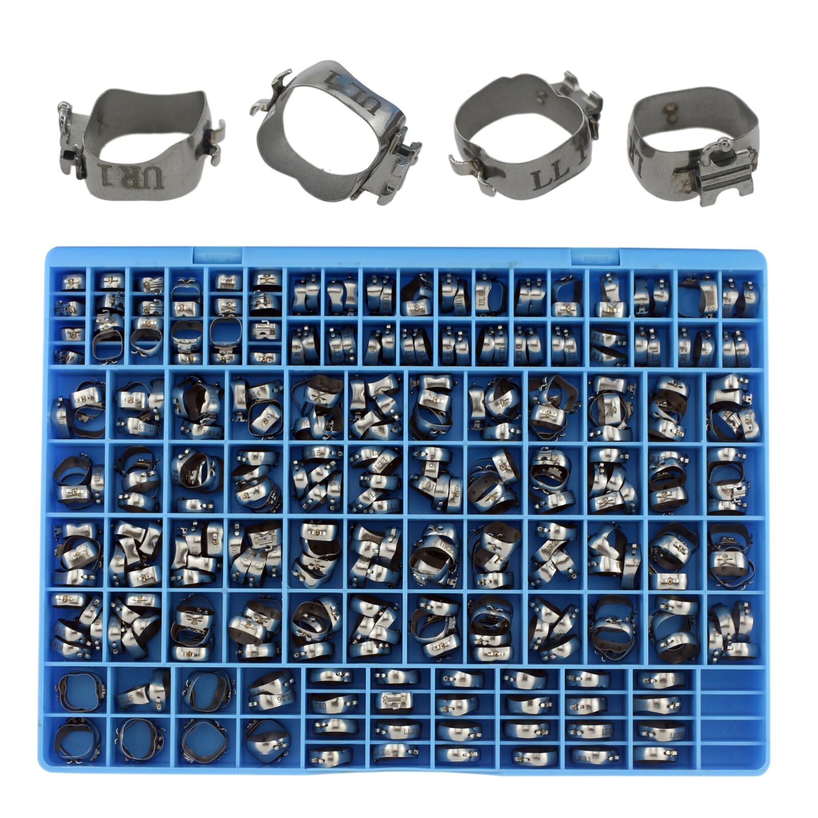 85 sets Orthodontic Buccal Tube Bands 1st Molar Roth MBT 022 Lingual Cleats GAC