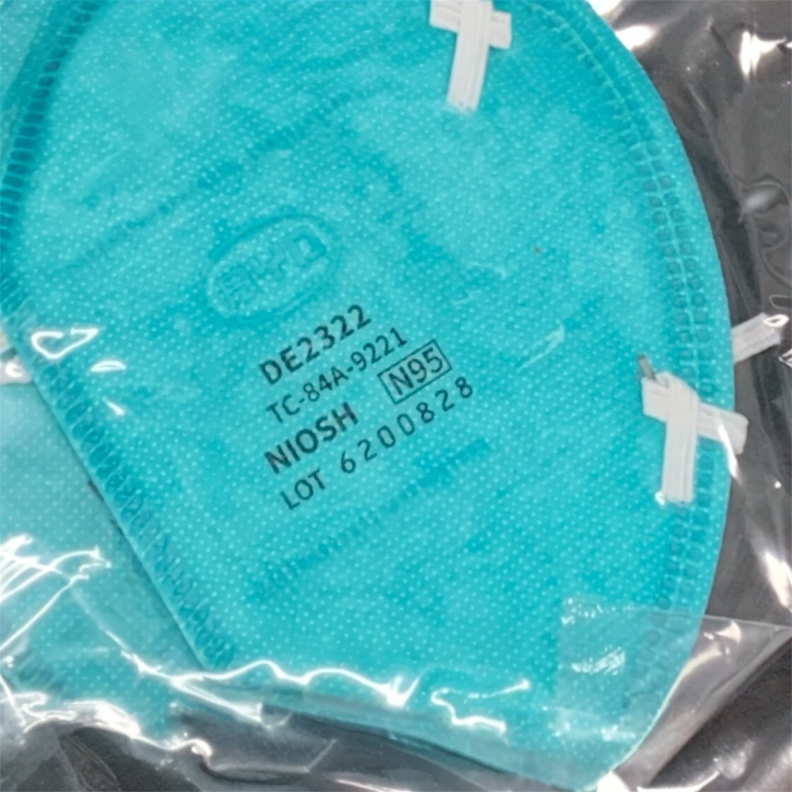BYD Care N95 Particulate Respirator Face Mask 18-Count Individually Wrapped